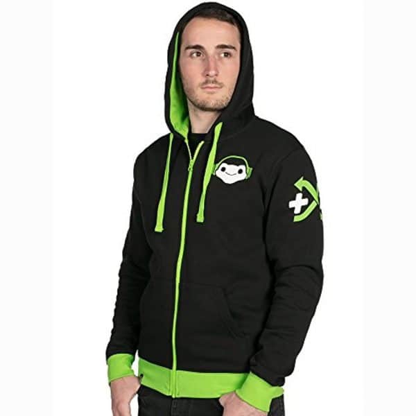 Overwatch Hoodie - Overwatch Ultimate Lucio Zip-Up Green Hoodie