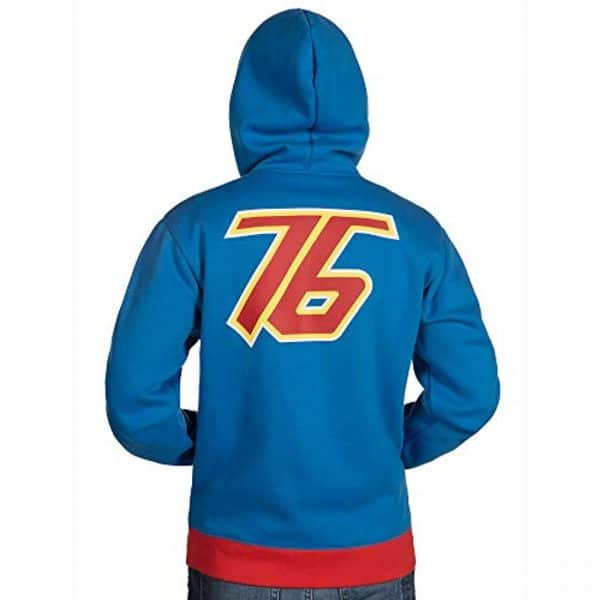 Overwatch Hoodie - Overwatch Ultimate Soldier: 76 Blue Zip-Up Hoodie