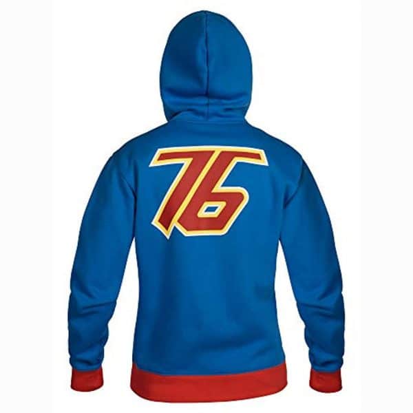 Overwatch Hoodie - Overwatch Ultimate Soldier: 76 Blue Zip-Up Hoodie
