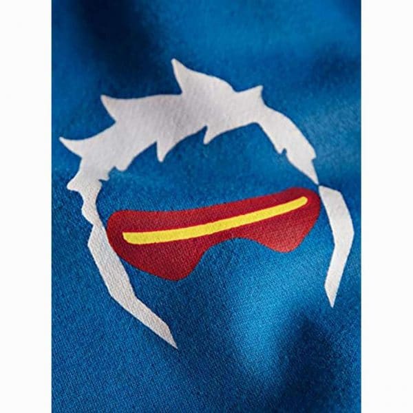 Overwatch Hoodie - Overwatch Ultimate Soldier: 76 Blue Zip-Up Hoodie
