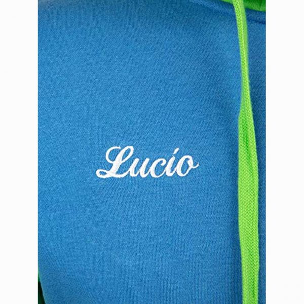 Overwatch Hoodie - Overwatch Varsity Lucio Zip-Up Hoodie