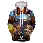 Overwatch Hoodie - Pharah 3D Print Hooded Pullover Sweatshirt