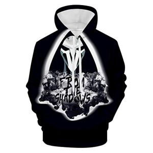 Overwatch Hoodie - Reaper 3D Print Hooded Pullover Sweatshirt