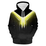 Overwatch Hoodie - Reinhardt 3D Print Hooded Pullover Sweatshirt