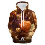 Overwatch Hoodie - Roadhog 3D Print Hooded Pullover Sweatshirt