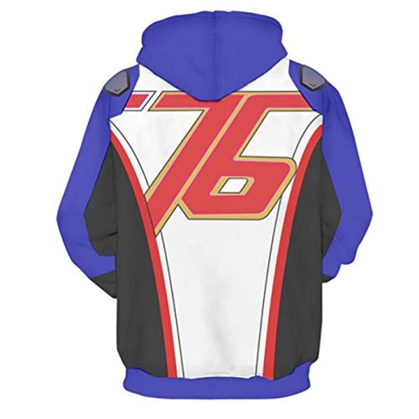 Overwatch Hoodie - Soldier: 76 Men Women Pullover Sweatshirts