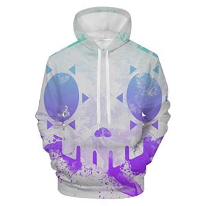 Overwatch Hoodie - Sombra 3D Print Hooded Pullover Sweatshirt