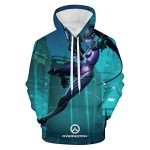 Overwatch Hoodie - Widowmaker 3D Print Hooded Pullover Sweatshirt