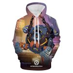 Overwatch Hoodie - Wrecking Ball 3D Print Hooded Pullover Sweatshirt