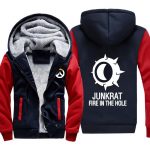 Overwatch Junkrat Jackets - Black Fleece Jackets