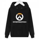 Overwatch Logo Design  Hoodies - Zip Up Black Hoodie