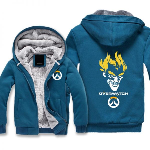 Overwatch Rat  Jackets - Zip Up Black Super Cool Jacket