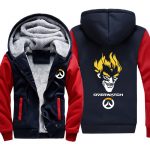 Overwatch Rat  Jackets - Zip Up Black Super Cool Jacket
