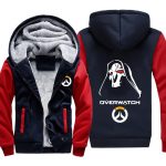Overwatch Reaper Jackets - Zip Up Black Super Cool Jacket