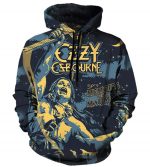 Ozzy Osbourne Hoodies - Pullover Black Hoodie