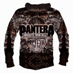 Pantera Hoodies - Pullover Black Hoodie