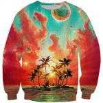 Paradise Island Hoodies - Utopia Epic Scenery Hoodie