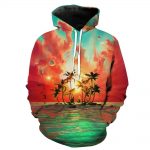 Paradise Island Hoodies - Utopia Epic Scenery Hoodie