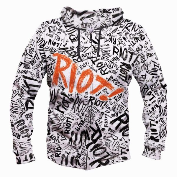 Paramore Hoodies - Pullover White Hoodie