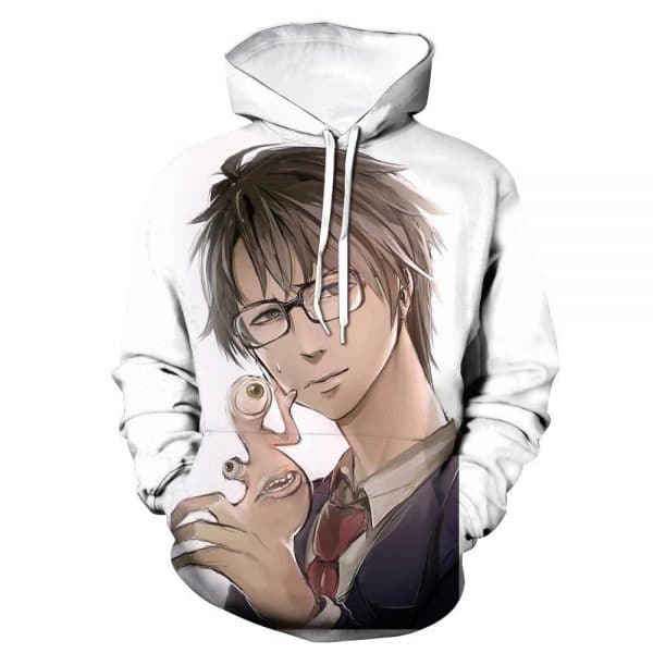 Parasyte -the Maxim Anime 3D Printed Hooded Sweatshirt Hoodies