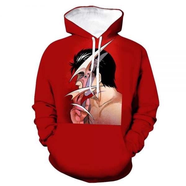 Parasyte -the Maxim Anime 3D Printed Hooded Sweatshirt Hoodies