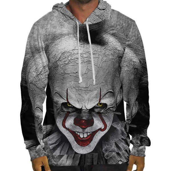 Pennywise Face Man Hoodie