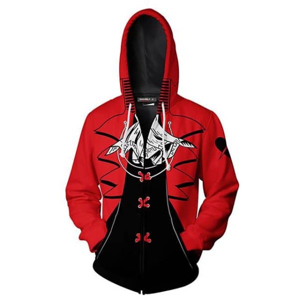 Persona 3D Printing Zipper Hoodie Sweatshirts