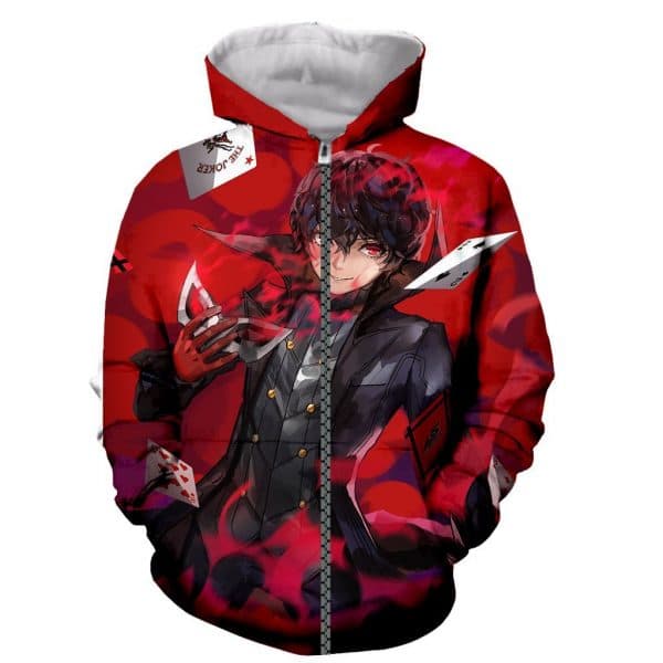 Persona 5 3D Print Fashion Pullover Hoodies