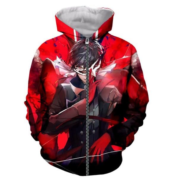 Persona 5 3D Print Fashion Pullover Hoodies
