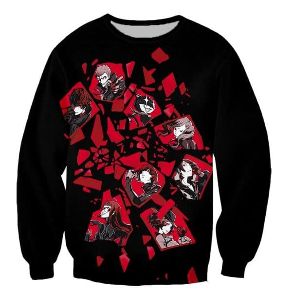 Persona 5 Fashion 3D Printed Hoodies Pullover