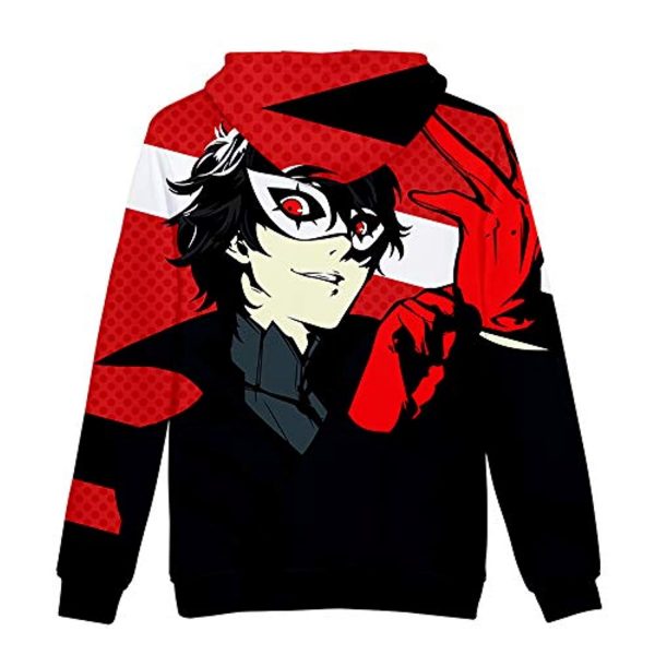 Persona 5 Hoodies - P5 3D Full Print Akira Kurusu Pullover Hoodie