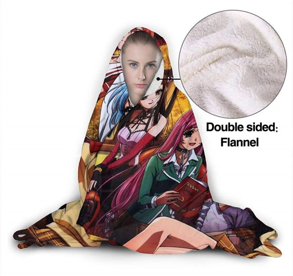 Persona Flannel Hooded Blanket - Anime Blanket