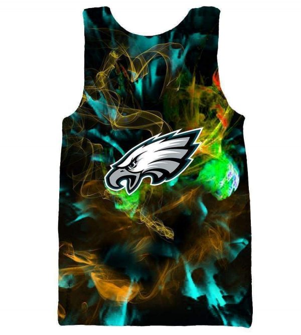 Philadelphia Eagles Hoodies - Pullover Black Hoodie