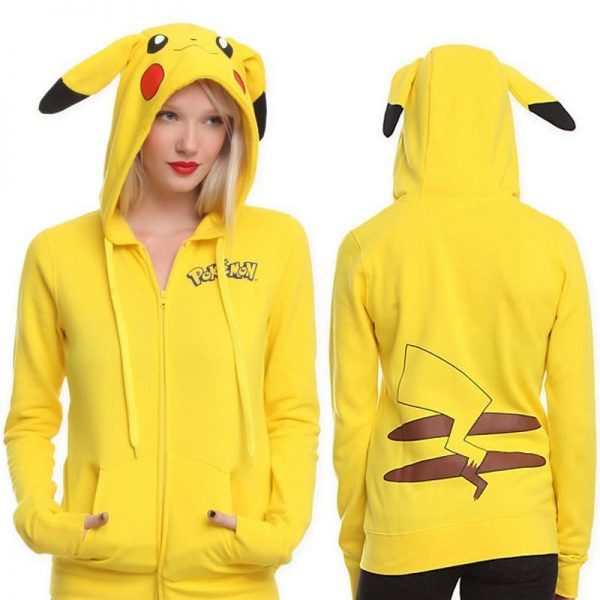 Pikachu theme Hoodies-Pokémon