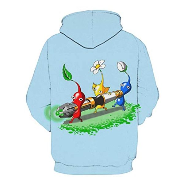Pikmin Hoodies - Unisex 3D Print Hooded Sweatshirt Pullover Hoody