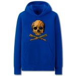 Pirates of the Caribbean Hoodies - Solid Color Pirates of the Caribbean Skull Fleece Hoodie