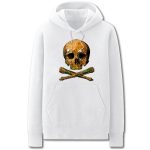 Pirates of the Caribbean Hoodies - Solid Color Pirates of the Caribbean Skull Fleece Hoodie