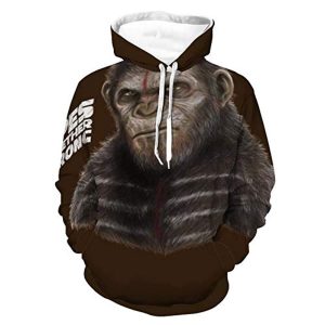 Planet Of The Apes Hoodies - 3D Hooded Pullover Sweatshirt