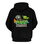 Plants vs Zombies Hoodies - 3D Print Pullover Gaming Hoodie