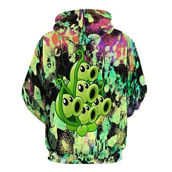 Plants vs Zombies Hoodies - 3D Print Pullover Gaming Hoodie