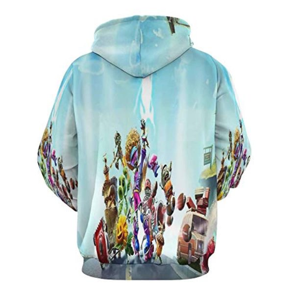 Plants vs Zombies Hoodies - 3D Print Pullover Gaming Hoodie