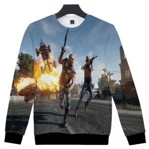 Playerunknown's Battlegrounds 3D Print Sweatshirts - Game PUBG Pullover Tracksuit
