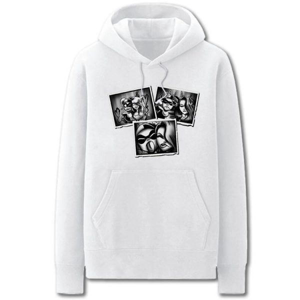 Poison Ivy Hoodies - Solid Color Poison Ivy Cartoon Style Funny Fleece Hoodie