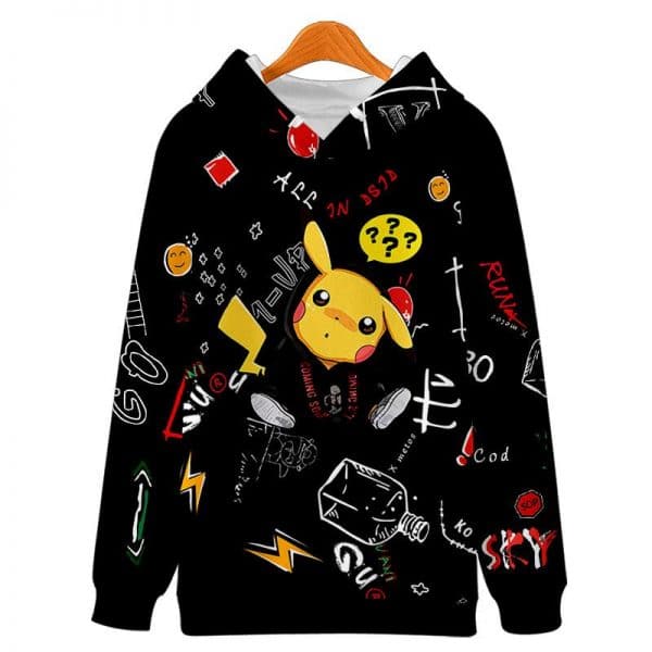Pokemon 3D Print Design Hoodies - Anime Hooded Sweatshirts