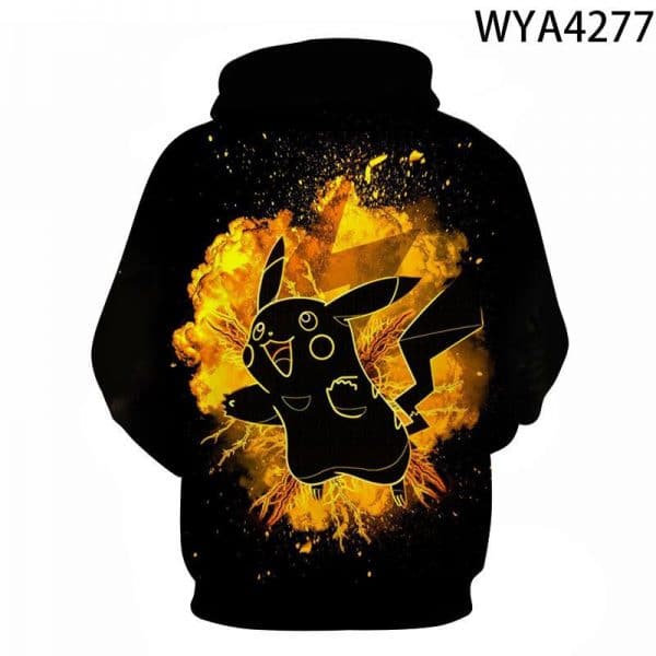 Pokemon 3D printed Hoodies - Fashion Sweatshirts