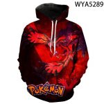Pokemon 3D Printed Hoodies Sweatshirts Pullover