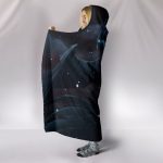 Pokemon Dark Articuno Hooded Blanket - Black Blanket