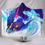 Pokemon Empoleon Hooded Blanket - Deep Blue Blanket