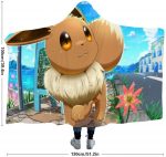 Pokemon Hooded Blankets - Anime Flannel Blankets