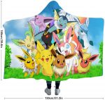 Pokemon Hooded Blankets - Anime Mystery Blankets